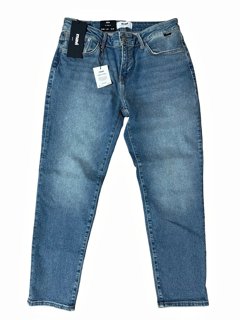 mavi Ada Boyfriend Jeans in Blue Size 28 L 27